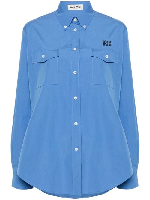 Oversized shirt MIU MIU | MK179210RGF0237